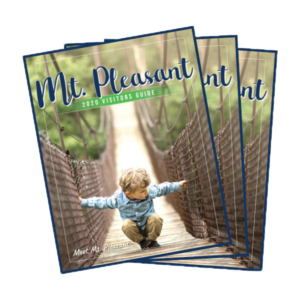 Meet Mt. Pleasant's cover of the 2020 Mt. Pleasant Area Visitors Guide.