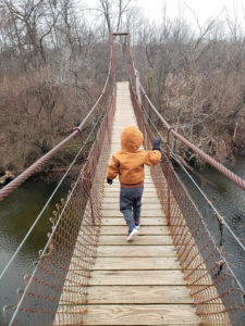 Deerfield Park Suspension Bridge