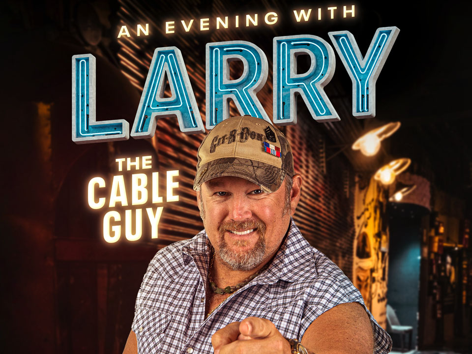 Larry the Cable Guy: 'Bet it's the first time you ever heard' it's good to  be in Muskegon (video) 