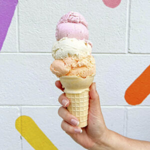 Doozie's ice cream cone.