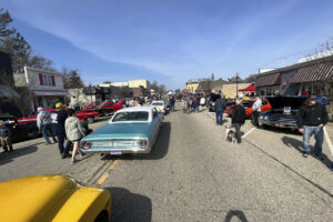 Car show at Shepherd Maple Syrup Festival.