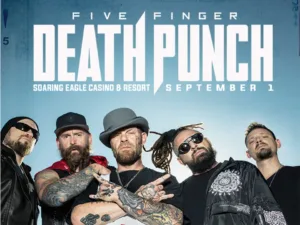 Concert, Soaring Eagle Casino, Outdoor Concert, Rock Band, Five Finger Death Punch